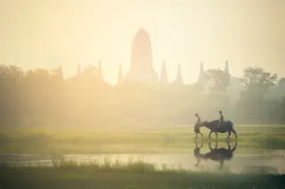 Fahrradtour Koh Yao Noi — 30 km durch Reisfelder