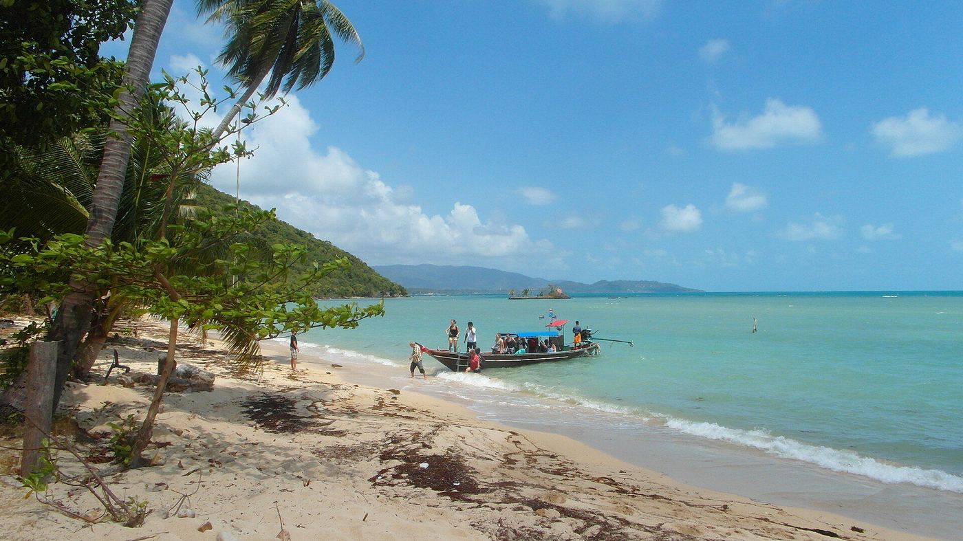 Boat around Koh Samui by Red Baron